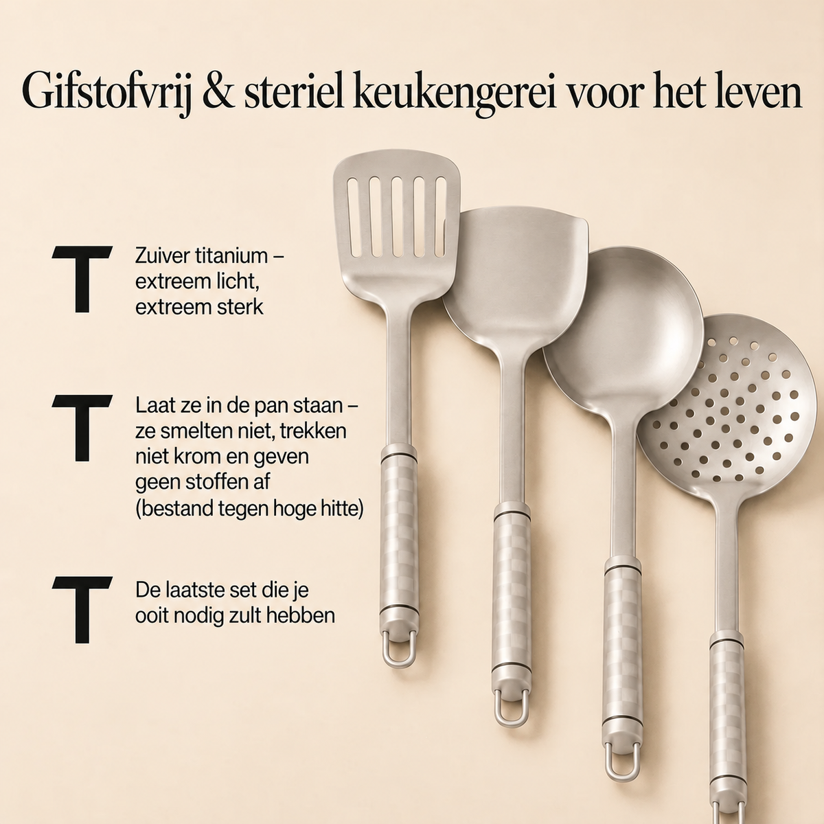 Complete Signature Titanium Kookset (14-delig)