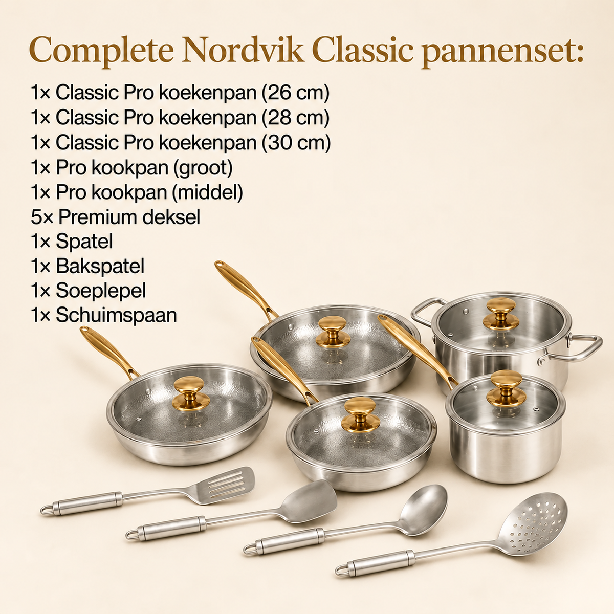Complete Signature Titanium Kookset (14-delig)