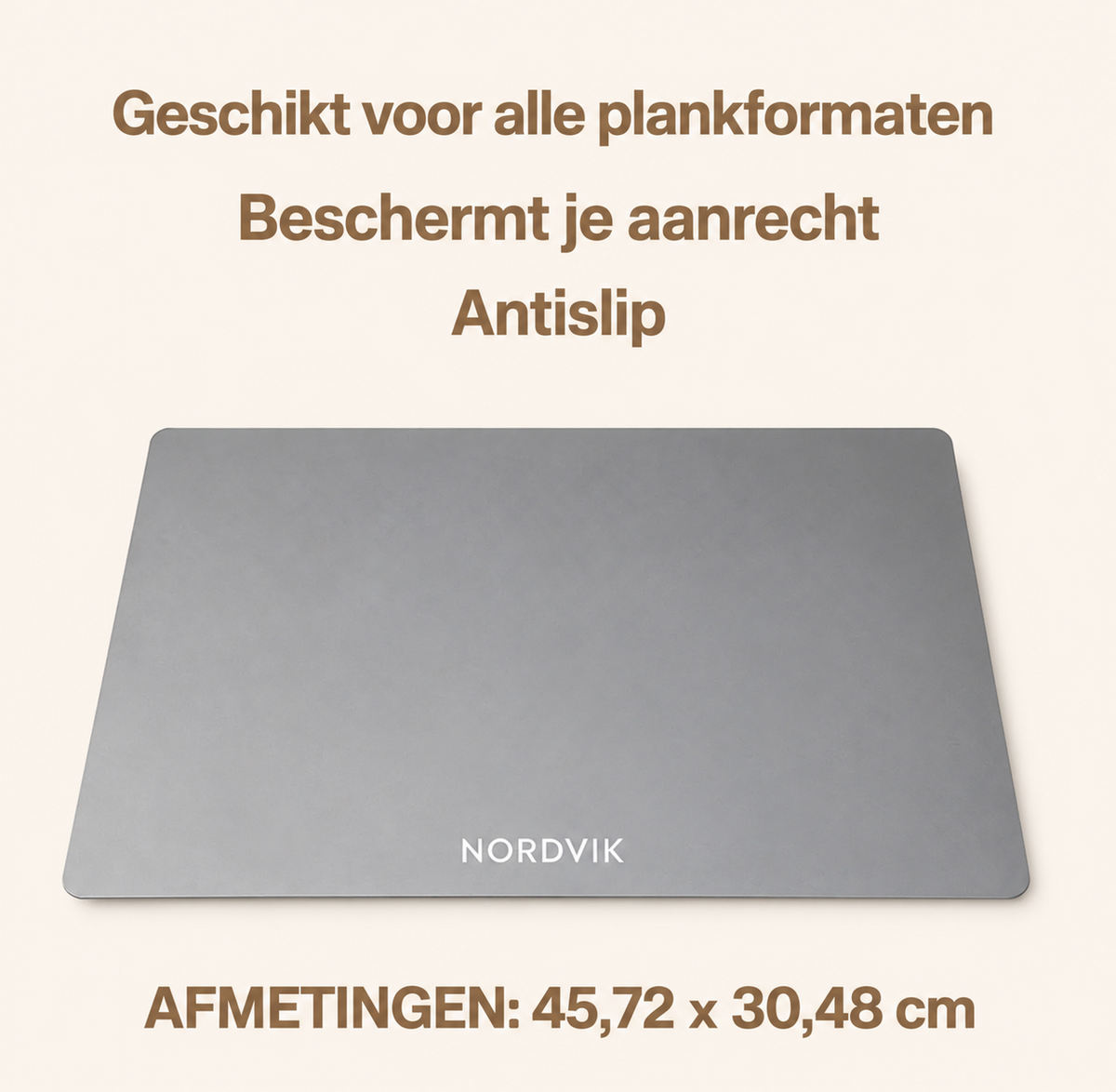 Nordvik™ Antislipmat voor Snijplank (Premium Siliconen)