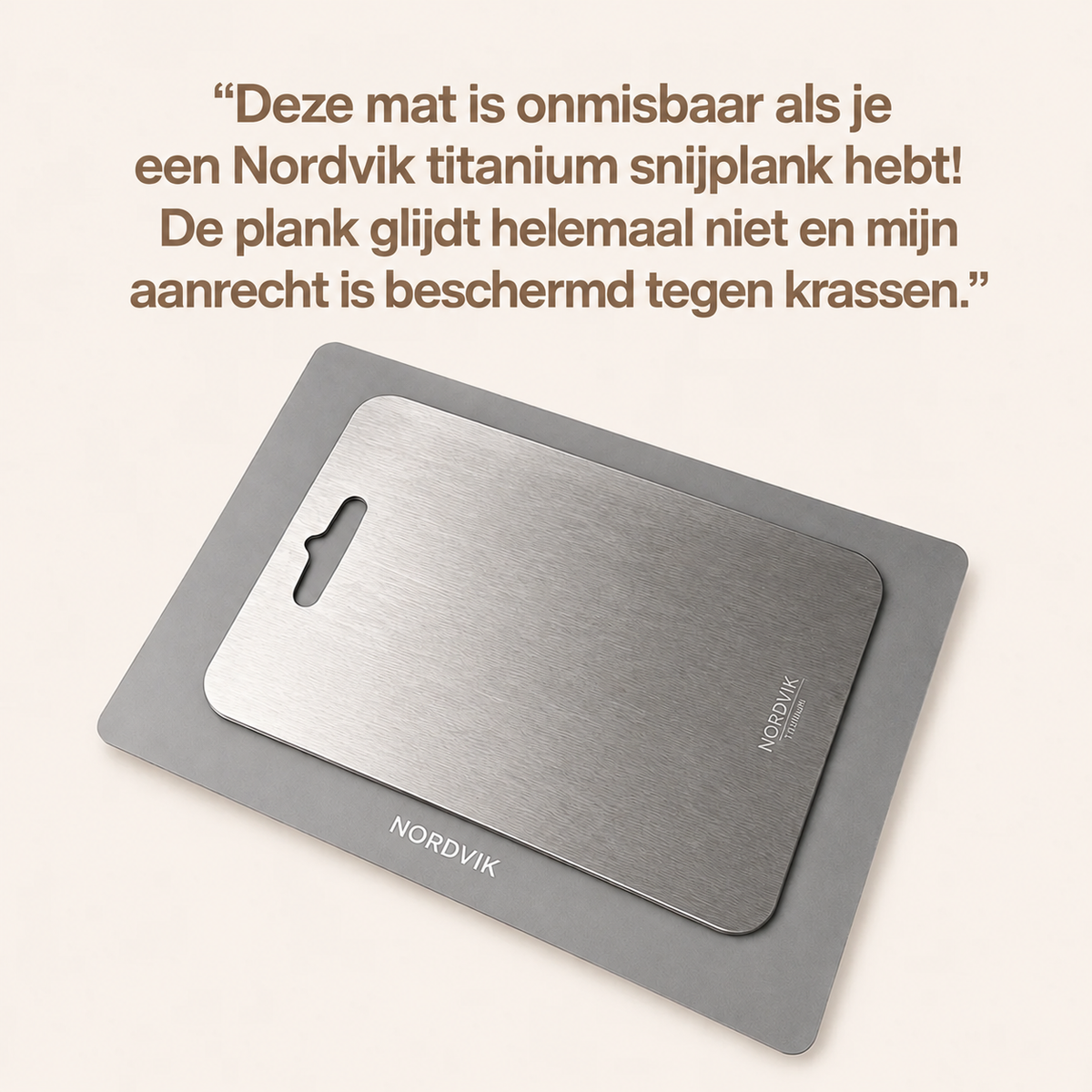 Nordvik™ Antislipmat voor Snijplank (Premium Siliconen)