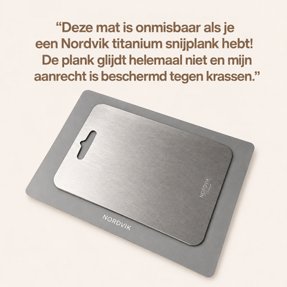 Nordvik™ Antislipmat voor Snijplank (Premium Siliconen)