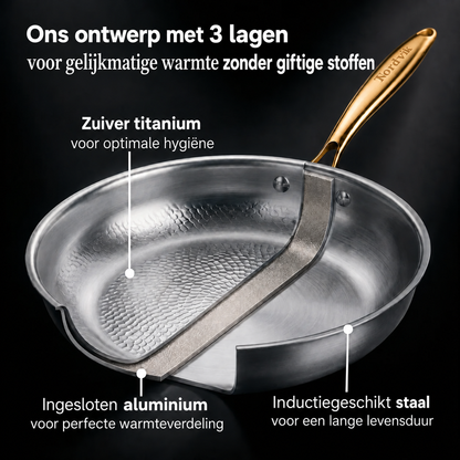 Puur Titanium Diepe Pan Pro