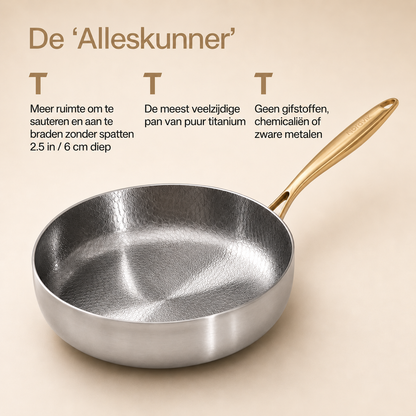 Puur Titanium Signature Pannenset (6-delig)