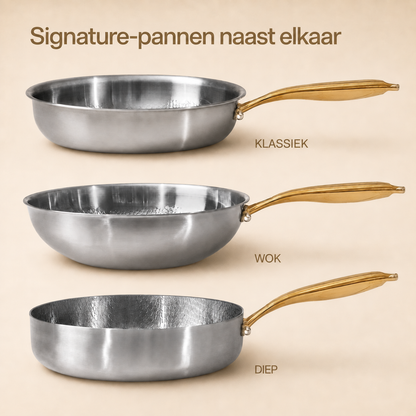 Puur Titanium Signature Pannenset (6-delig)